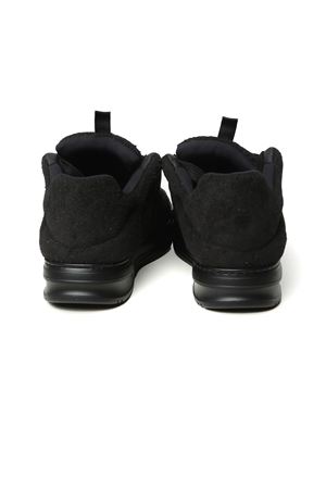 Sneaker in pelle scamosciata nera THOMAS NICOLL | 510CAMOSCIONERO